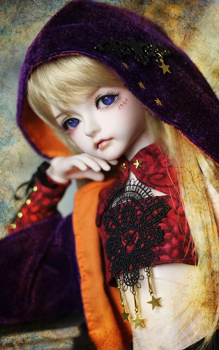 1/4 BJD Ball Jointed Doll Toy with Full Set Clothes Shoes Wig, Girl Doll Playset, Birthday for Your Daughter & Girlfriends(17.5 Inch Alfonso)