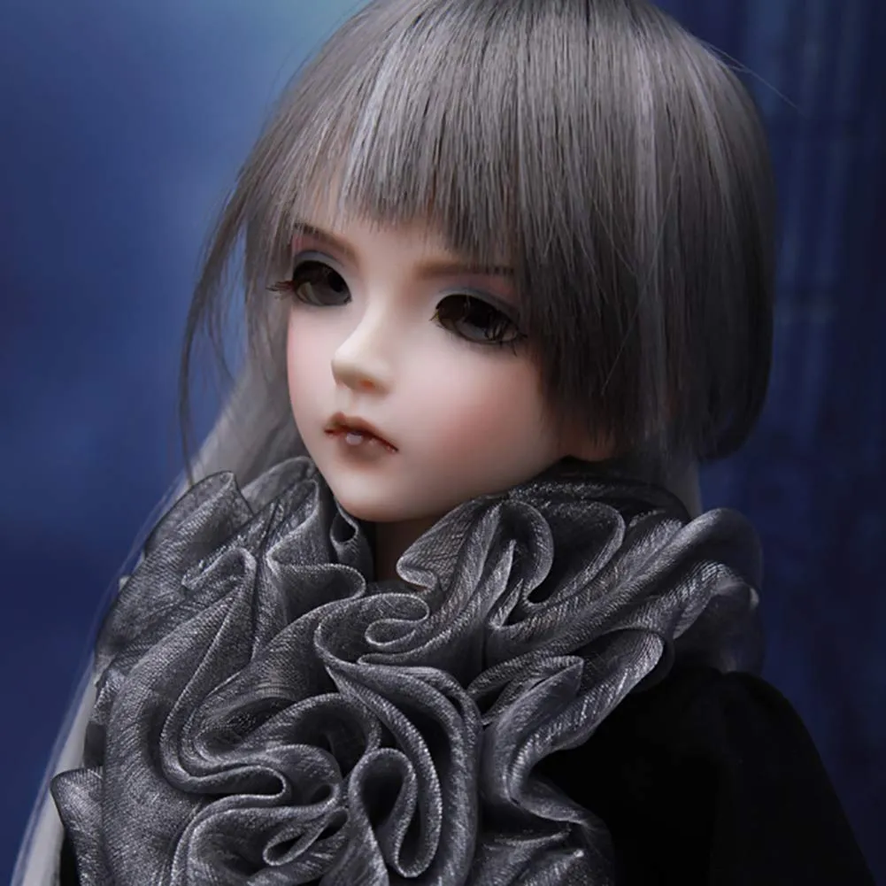 1/4 BJD Ball Jointed Doll Toy with Full Set Clothes Shoes Wig, Girl Doll Playset, Birthday for Your Daughter & Girlfriends(18 Inch Gene)
