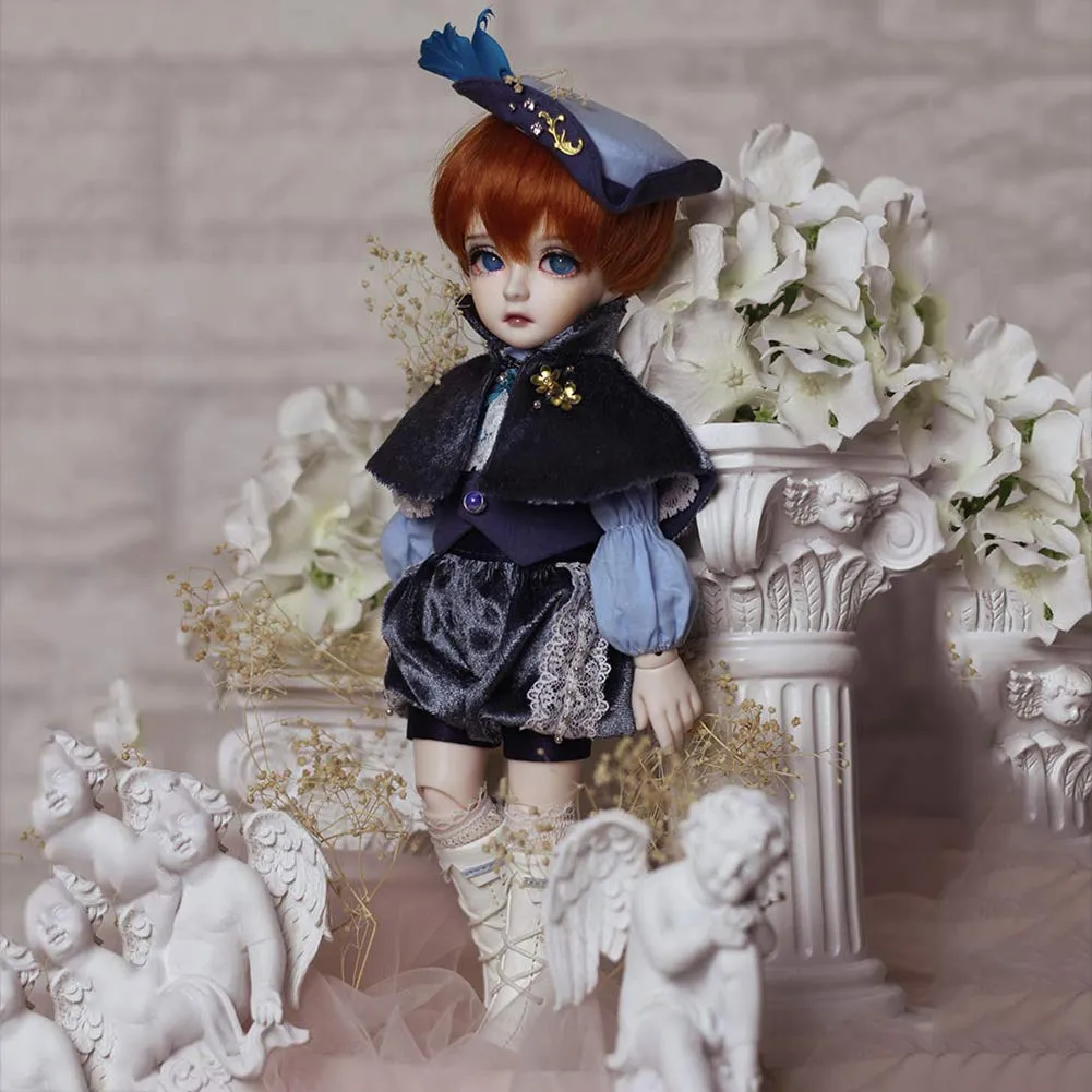 1/6 BJD Ball Jointed Doll Toy with Full Set Clothes Shoes Wig, Girl Doll Playset, Birthday for Your Daughter & Girlfriends(10.4 Inch Galahad)