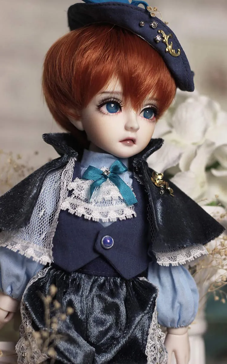 1/6 BJD Ball Jointed Doll Toy with Full Set Clothes Shoes Wig, Girl Doll Playset, Birthday for Your Daughter & Girlfriends(10.4 Inch Galahad)