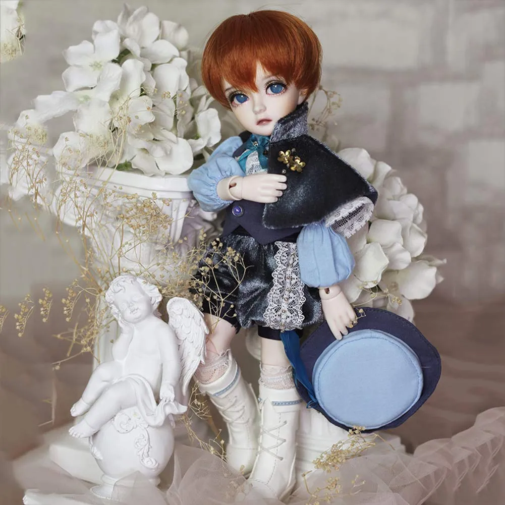 1/6 BJD Ball Jointed Doll Toy with Full Set Clothes Shoes Wig, Girl Doll Playset, Birthday for Your Daughter & Girlfriends(10.4 Inch Galahad)