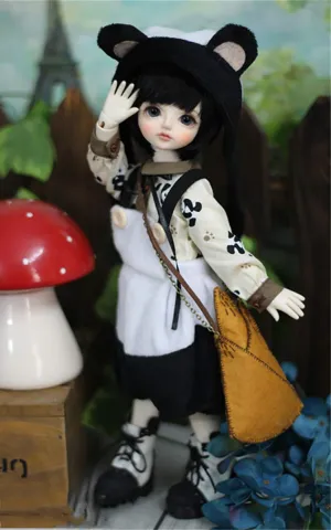 1/6 BJD Ball Jointed Doll Toy with Full Set Clothes Shoes Wig, Girl Doll Playset, Birthday for Your Daughter & Girlfriends(10.6 Inch Tutu)