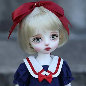 1/6 Fashion BJD Doll 10.62 inch Full Set 27cm SD Fully Poseable Fashion Doll with All Clothes Wigs Socks Shoes Makeup Accessories 100% Handmade for Surprise Birthday Gift