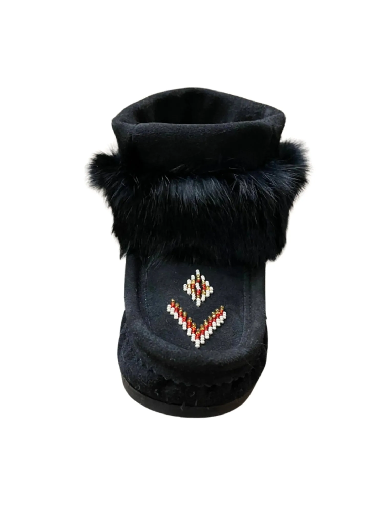 6" Sheepskin Lined Mukluk - Black LAST ONE SIZE 8