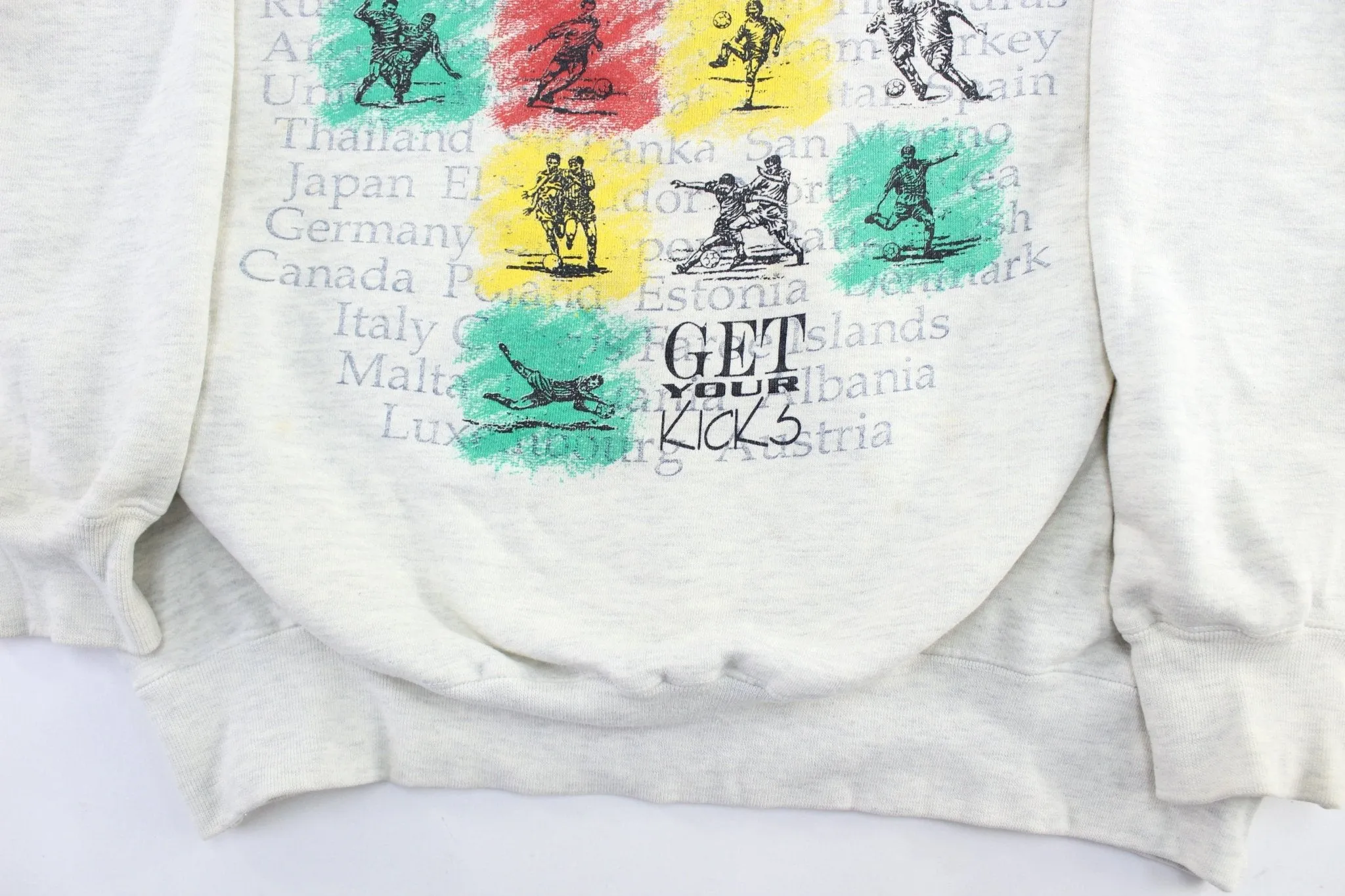 90's Soccer Countries Sweatshirt