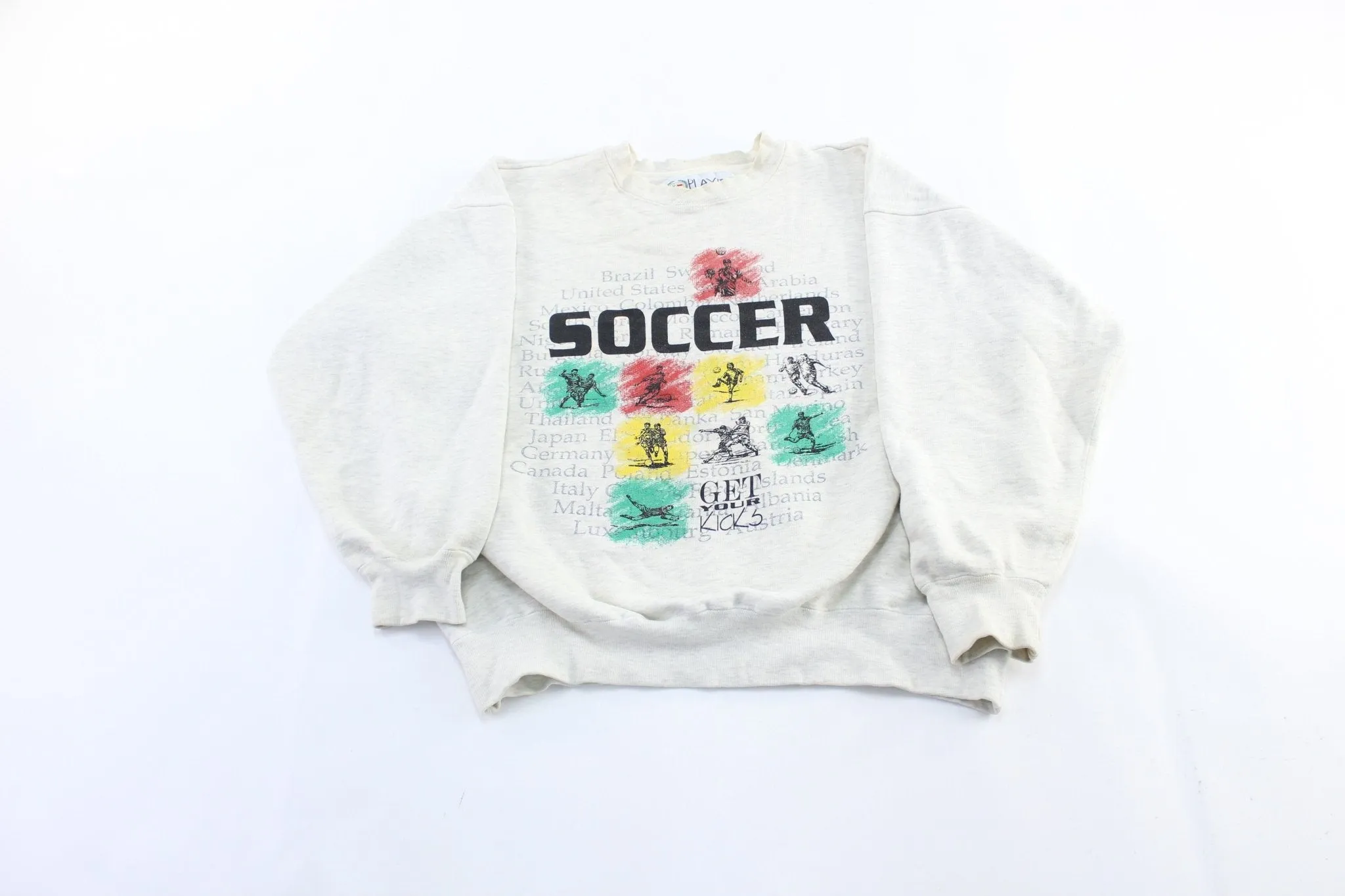 90's Soccer Countries Sweatshirt
