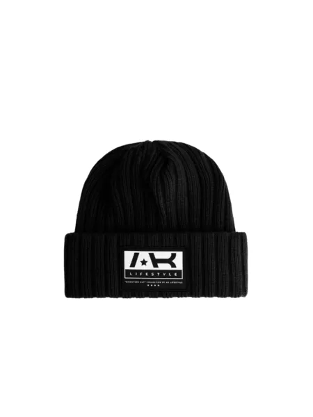 AB Lifestyle AB Lifestyle Cut Beanie - Jet Black