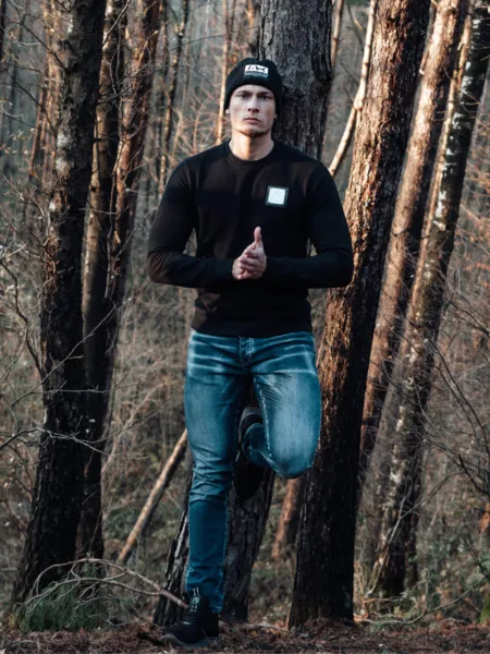 AB Lifestyle AB Lifestyle Cut Beanie - Jet Black