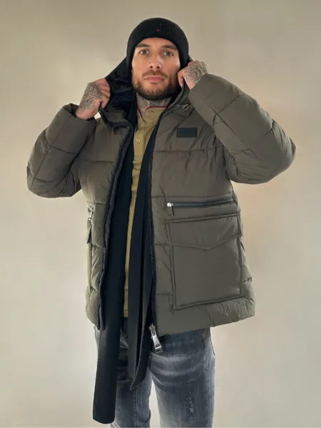 AB Lifestyle AB Lifestyle Heavy Puffer - Khaki