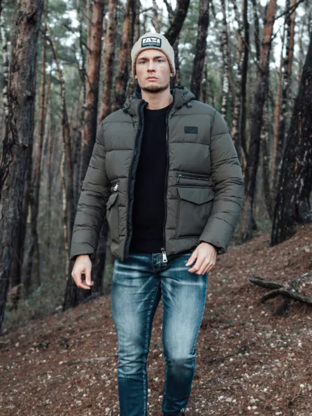 AB Lifestyle AB Lifestyle Heavy Puffer - Khaki