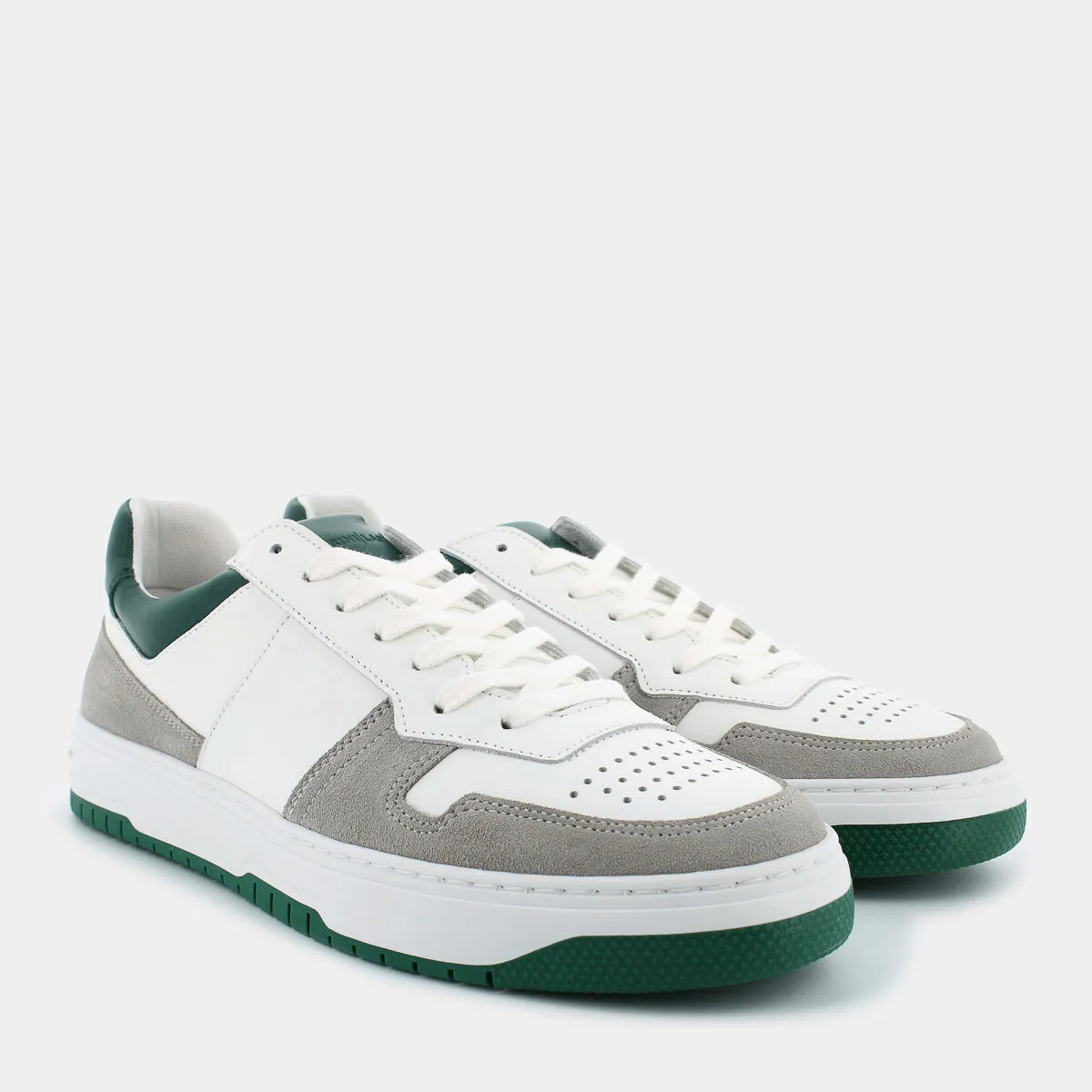 AC-E24U-06BIANCO/VERDE- SNEAKERS