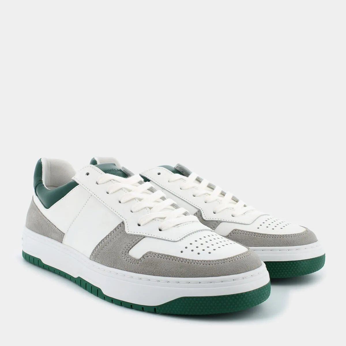 AC-E24U-06BIANCO/VERDE- SNEAKERS