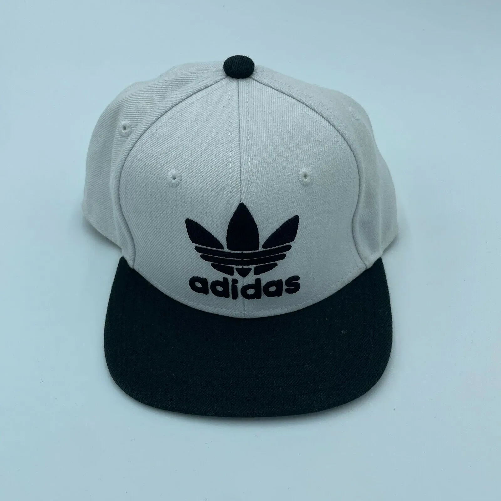 ADIDAS 3 Stripe Logo Mens Snapback Baseball Cap Sz: Adjustable