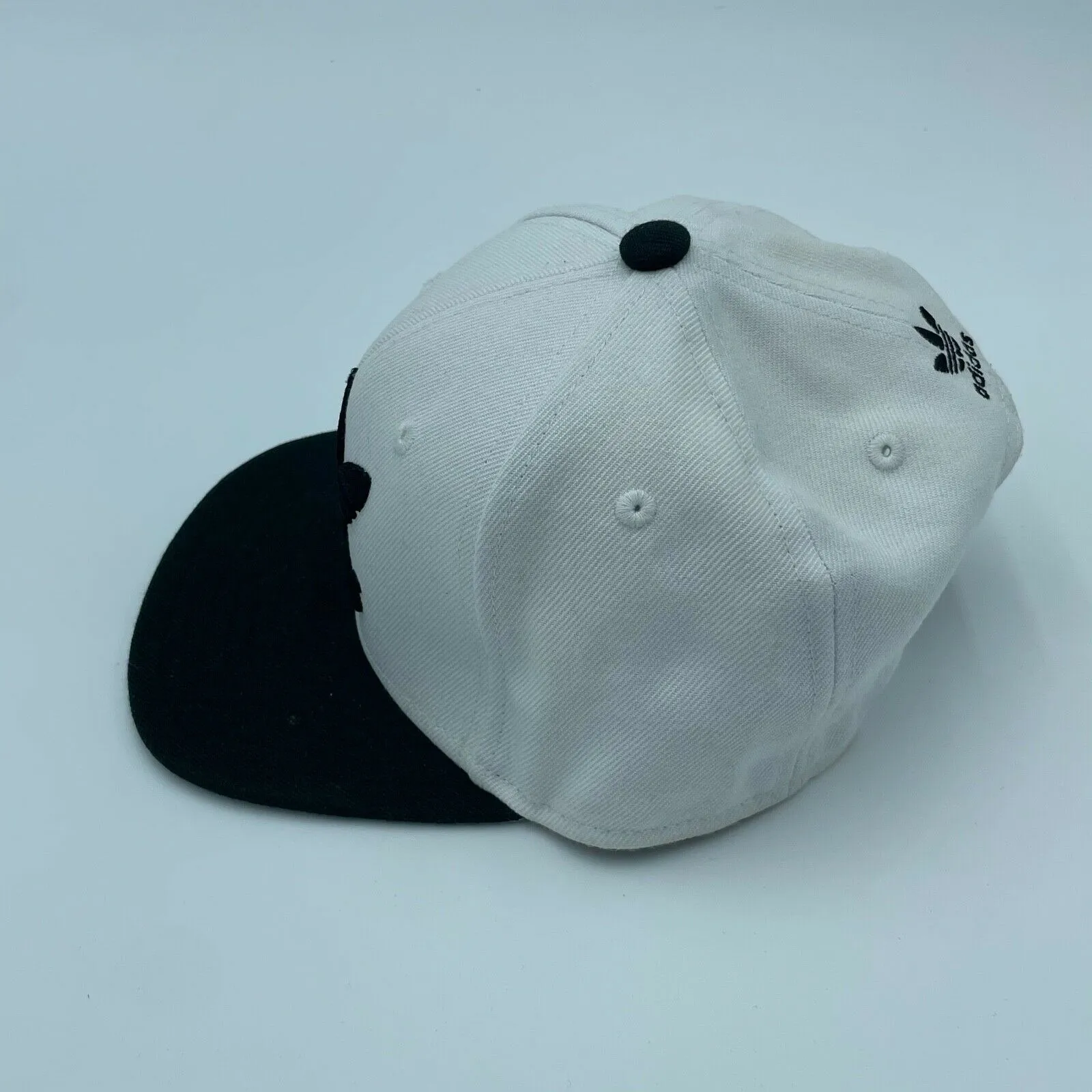 ADIDAS 3 Stripe Logo Mens Snapback Baseball Cap Sz: Adjustable