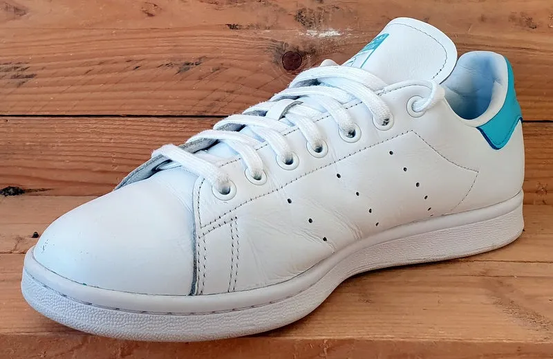 Adidas Stan Smith Low Leather Trainers UK10/US10.5/E44.5 EF4480 Cloud White Blue