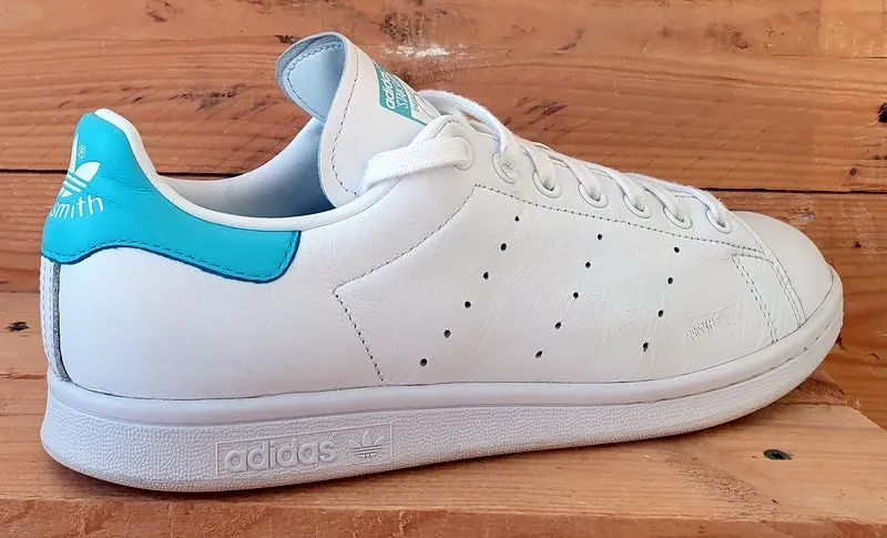Adidas Stan Smith Low Leather Trainers UK10/US10.5/E44.5 EF4480 Cloud White Blue