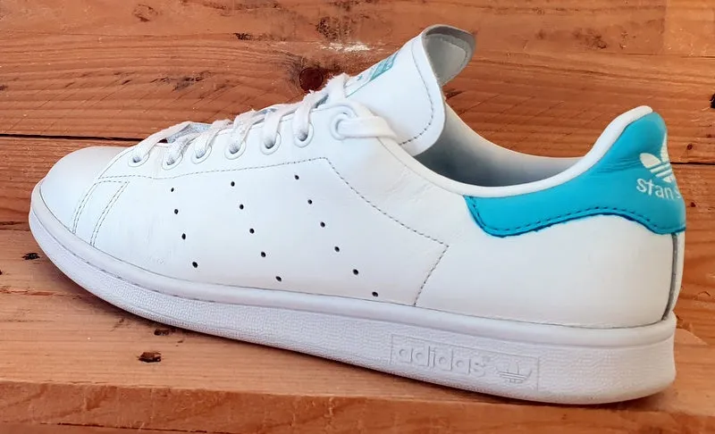 Adidas Stan Smith Low Leather Trainers UK10/US10.5/E44.5 EF4480 Cloud White Blue
