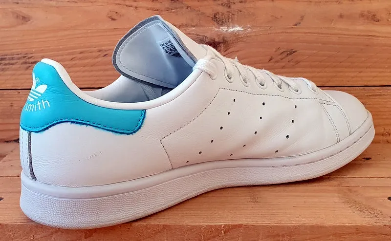 Adidas Stan Smith Low Leather Trainers UK10/US10.5/E44.5 EF4480 Cloud White Blue