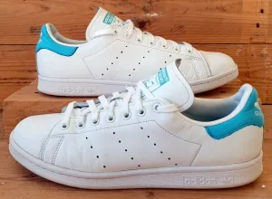 Adidas Stan Smith Low Leather Trainers UK10/US10.5/E44.5 EF4480 Cloud White Blue