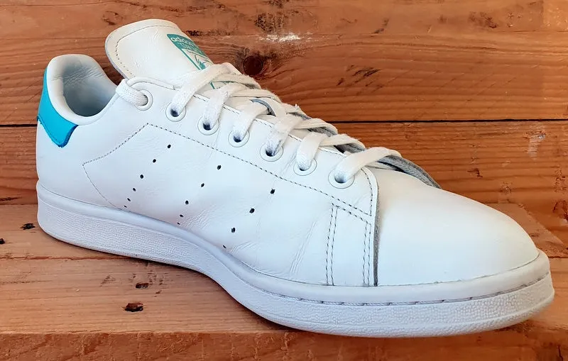 Adidas Stan Smith Low Leather Trainers UK10/US10.5/E44.5 EF4480 Cloud White Blue