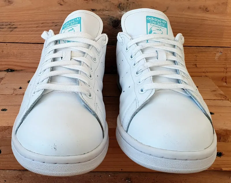 Adidas Stan Smith Low Leather Trainers UK10/US10.5/E44.5 EF4480 Cloud White Blue