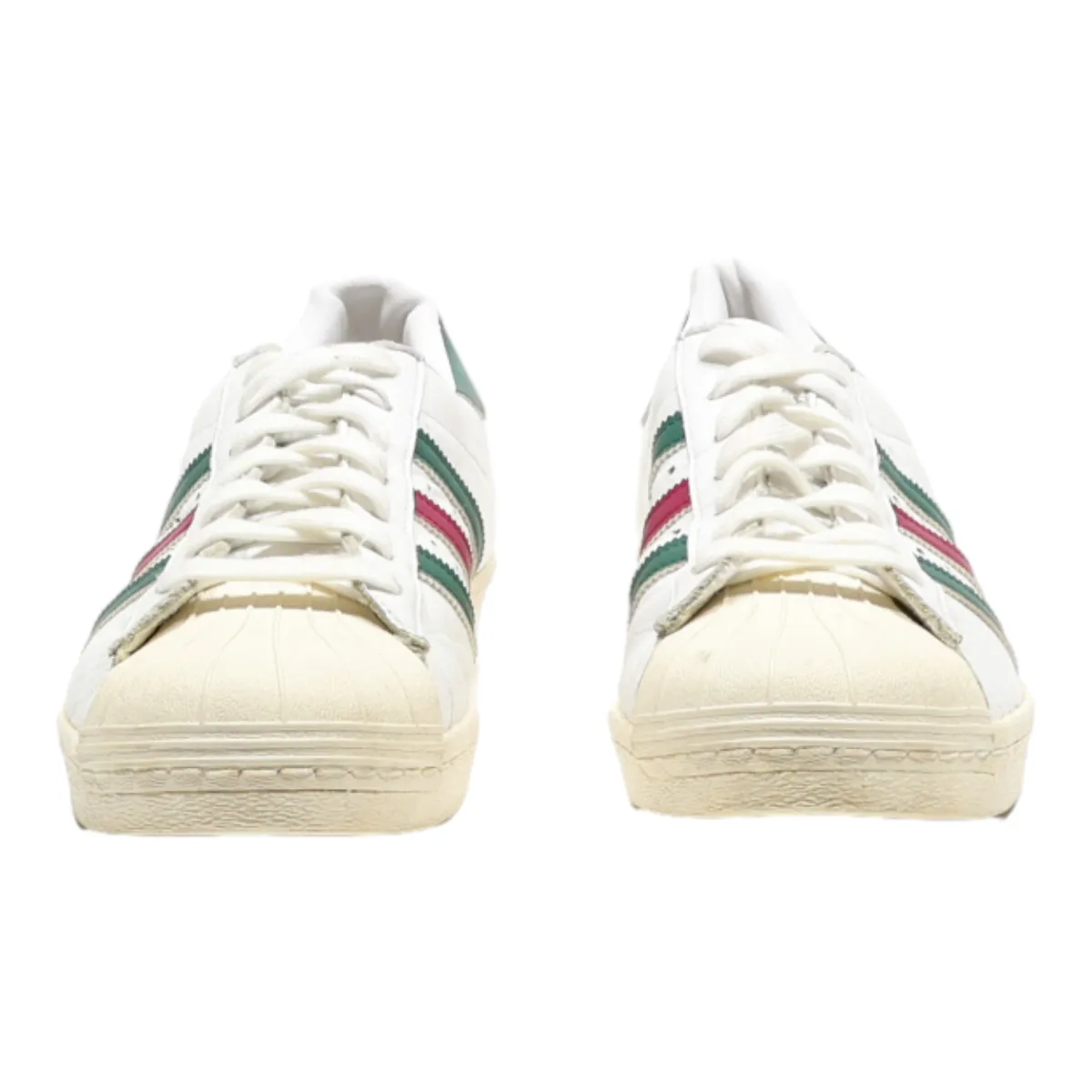 ADIDAS Superstar Sneaker Trainers White Leather Mens UK 10