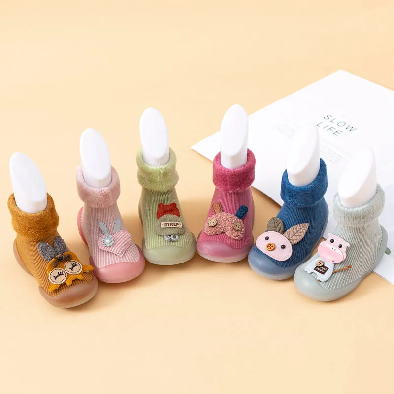Anti-slip Slippers shoesToddler baby sock shoes boys girls