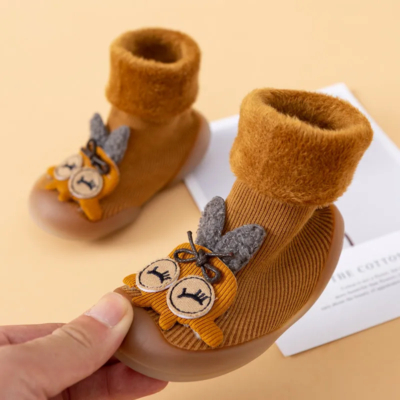Anti-slip Slippers shoesToddler baby sock shoes boys girls