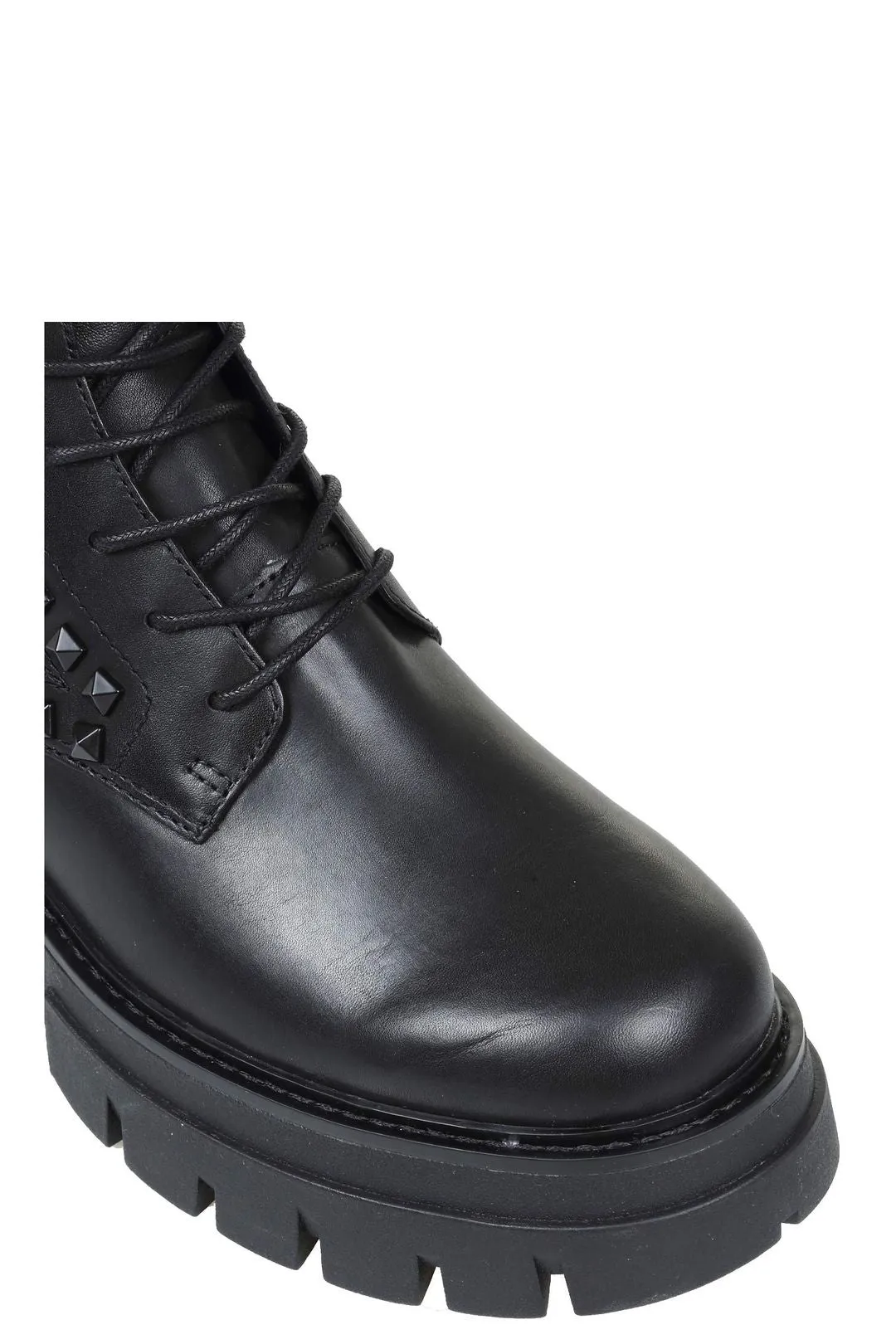 Ash Liam Studded Lace-Up Boots
