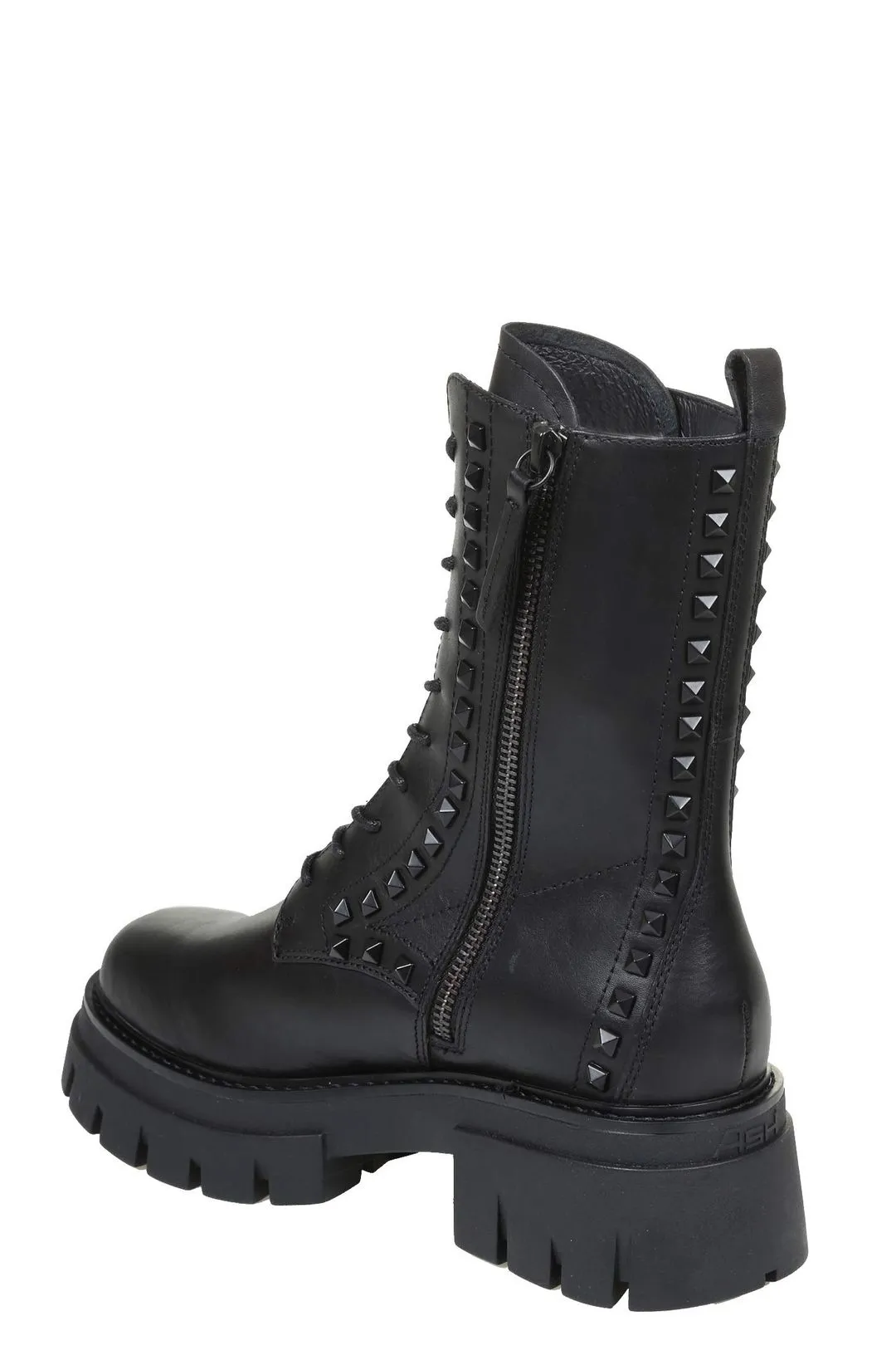 Ash Liam Studded Lace-Up Boots