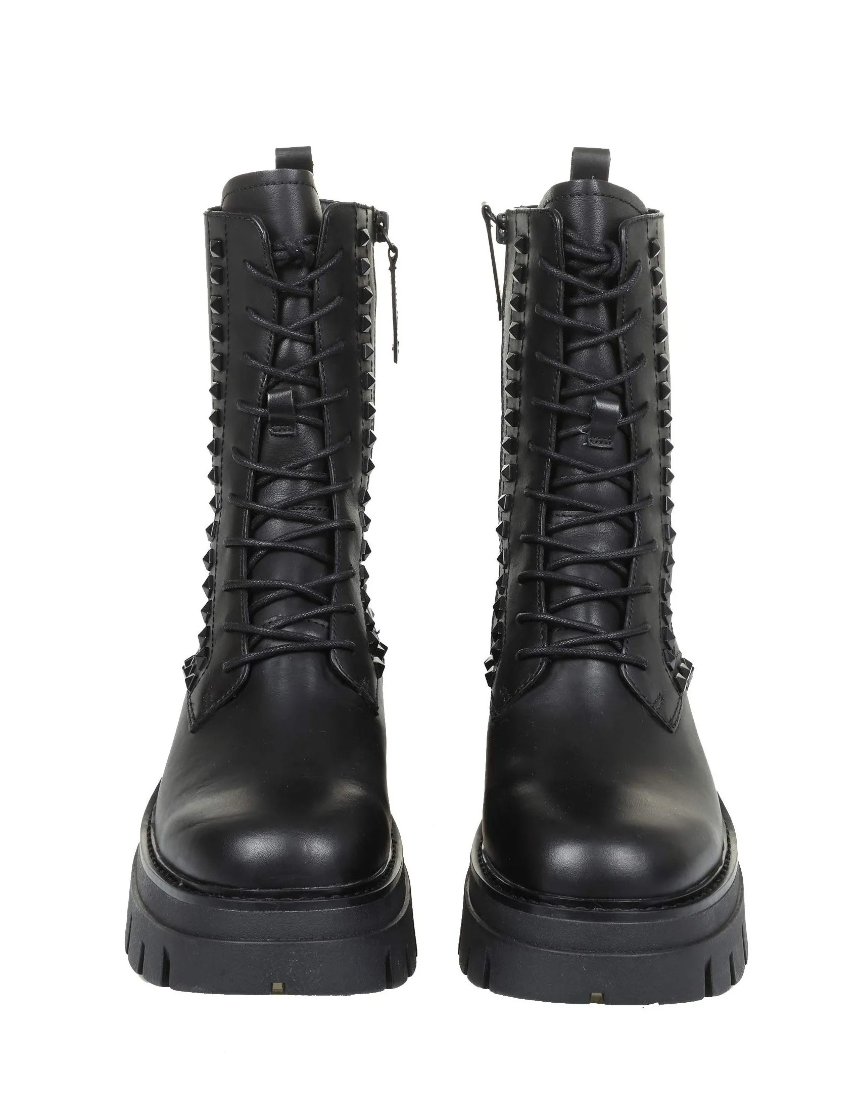 Ash Liam Studded Lace-Up Boots