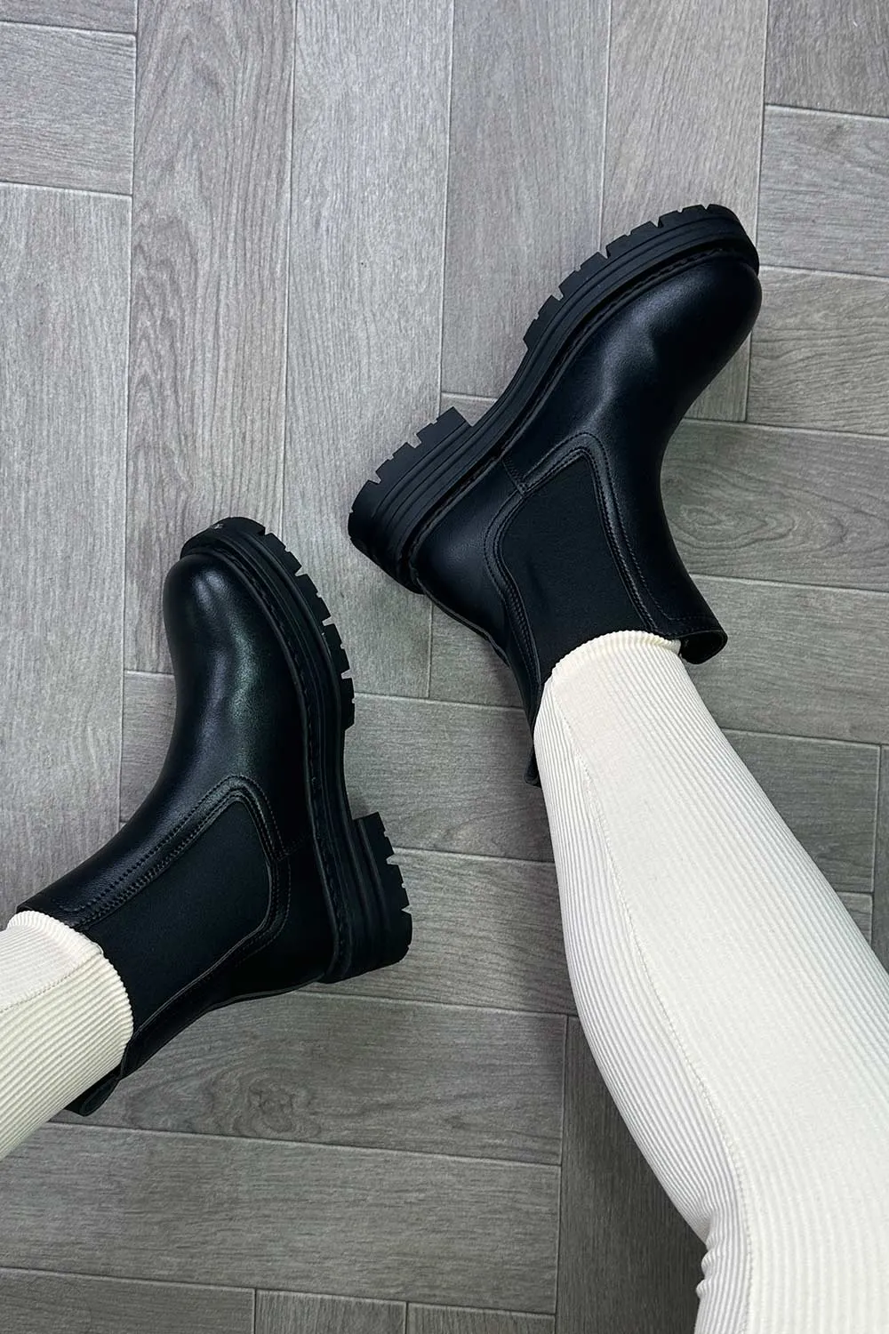 Black Chelsea Ankle Boots