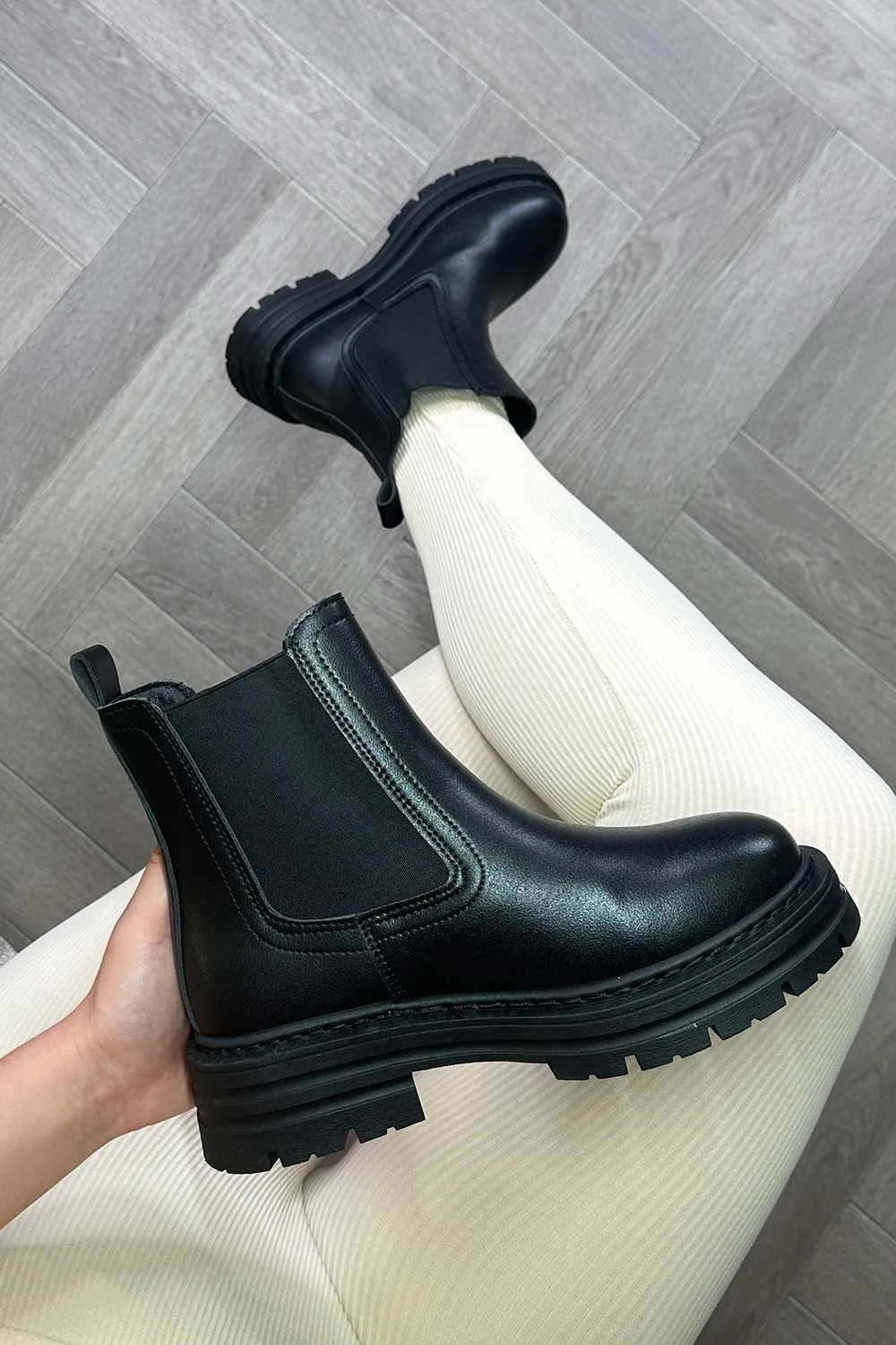 Black Chelsea Ankle Boots