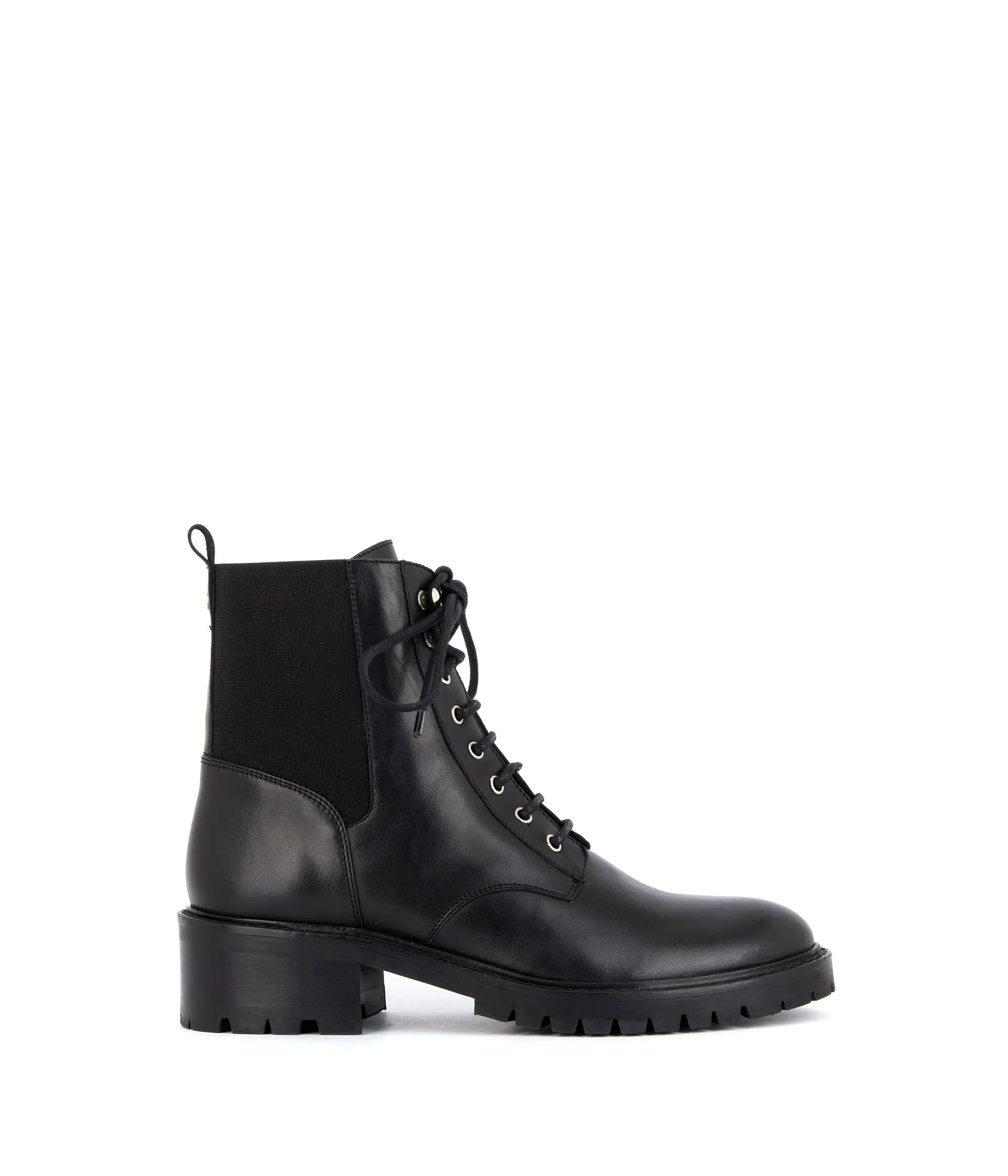 Boots lacets noires Azélie