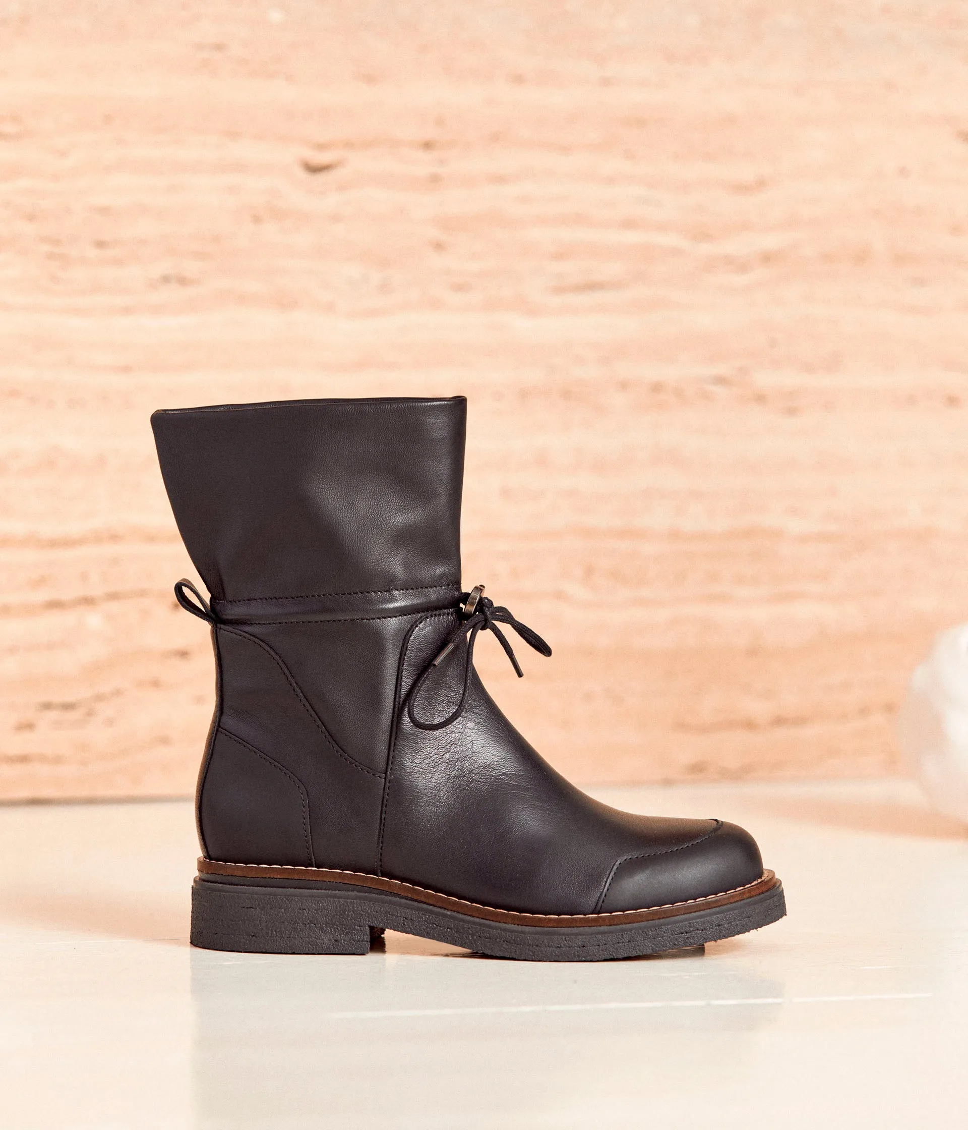 Boots noirs Aliénor
