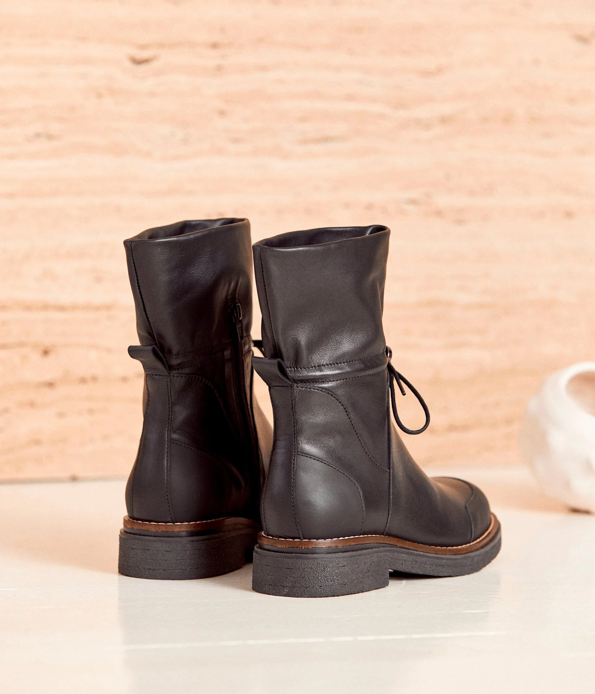 Boots noirs Aliénor