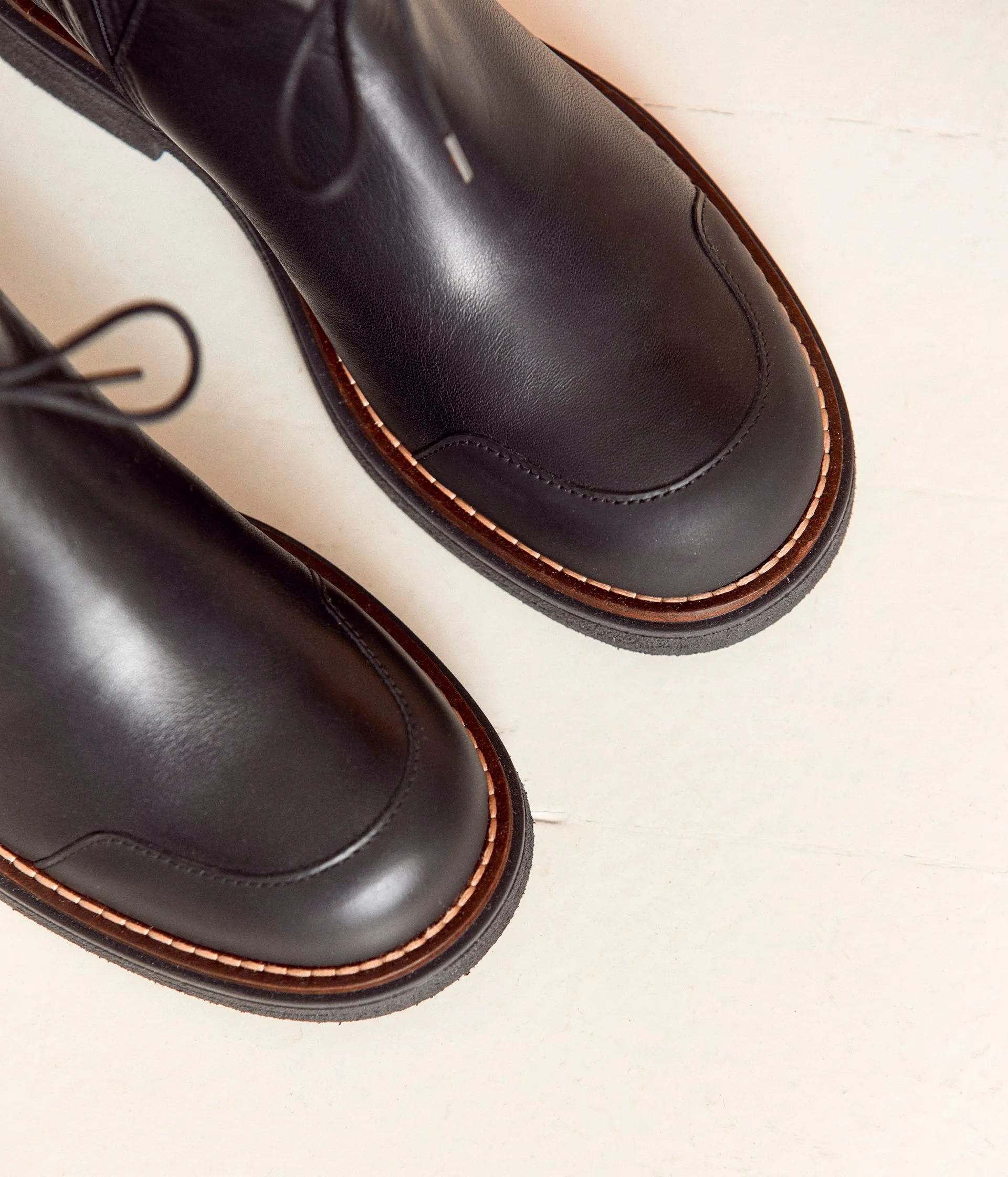 Boots noirs Aliénor