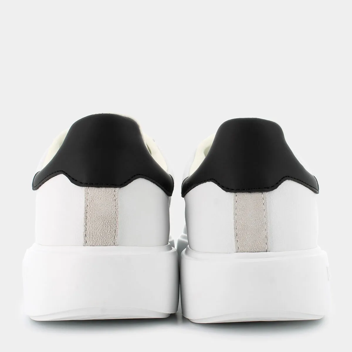 BUCK-WHITE/BLACK- SNEAKERS
