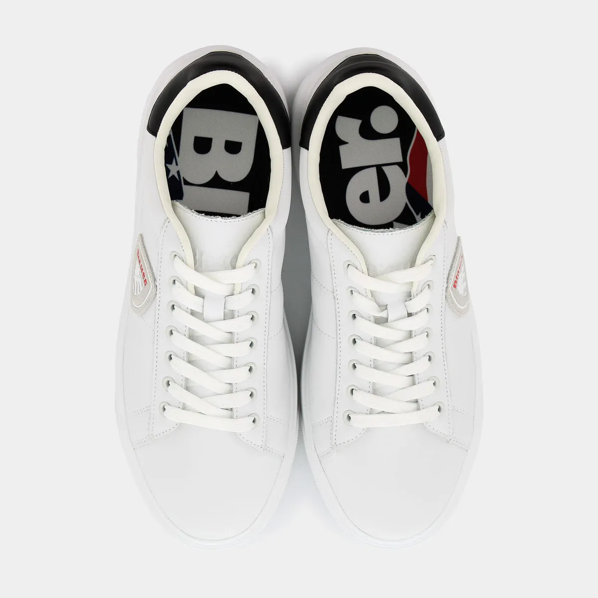 BUCK-WHITE/BLACK- SNEAKERS