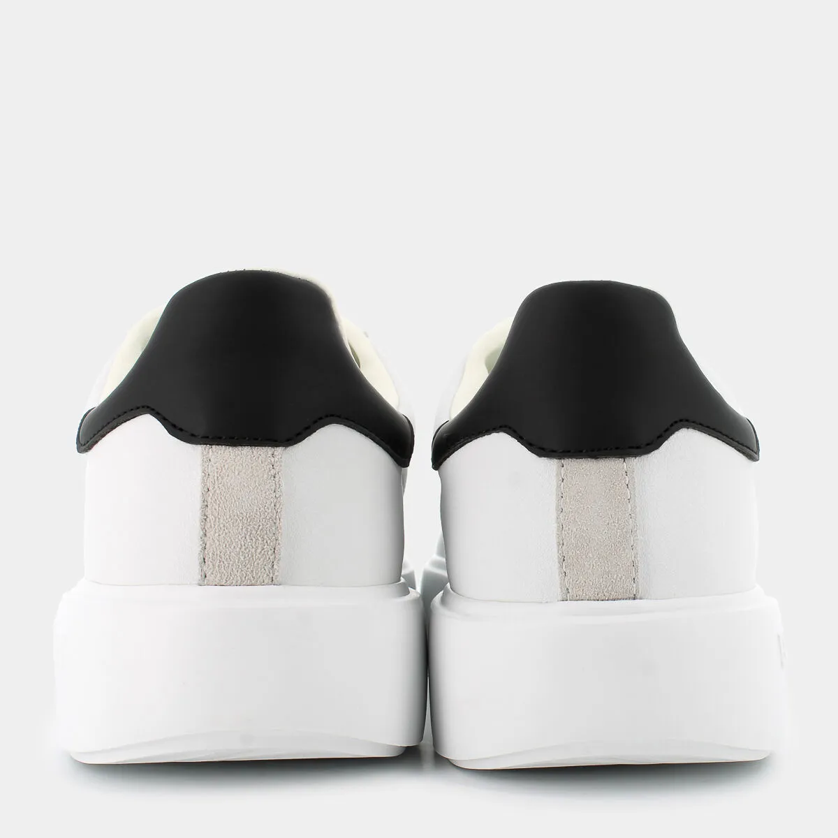 BUCK-WHITE/BLACK- SNEAKERS