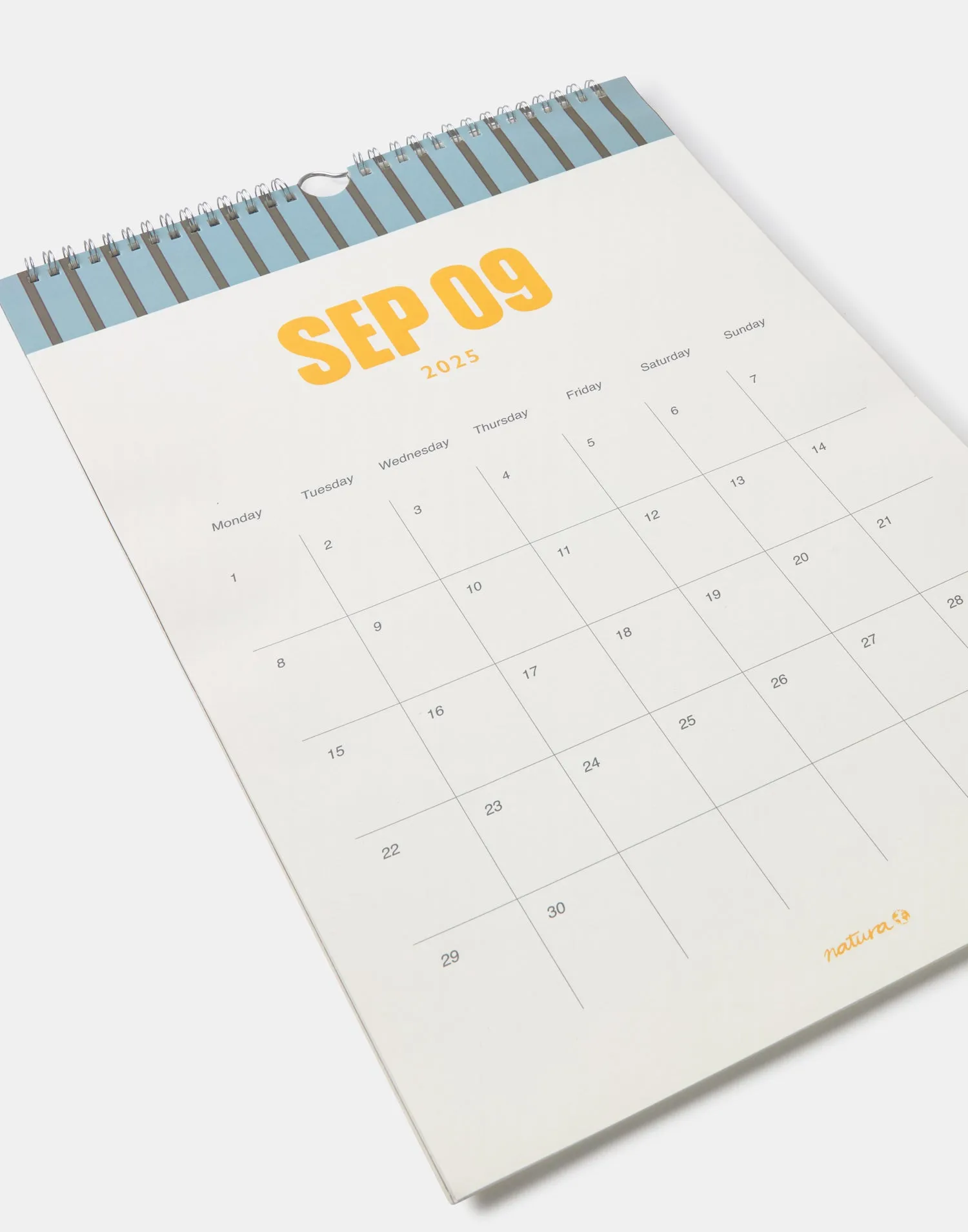 Calendario rayas 2025