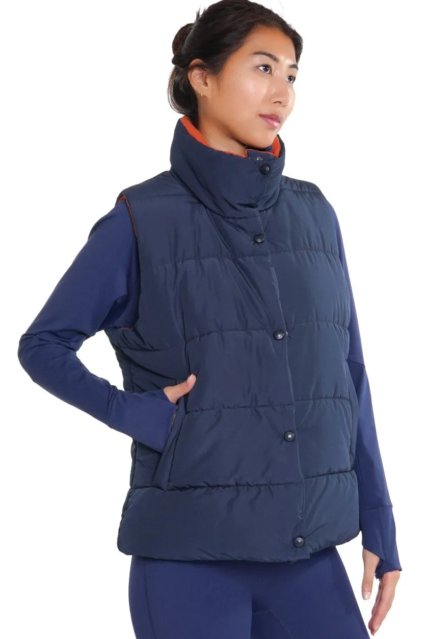 Cashmere Puffer Vest