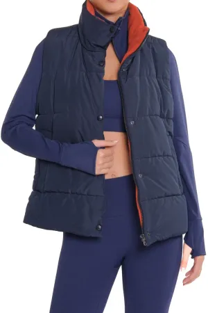 Cashmere Puffer Vest