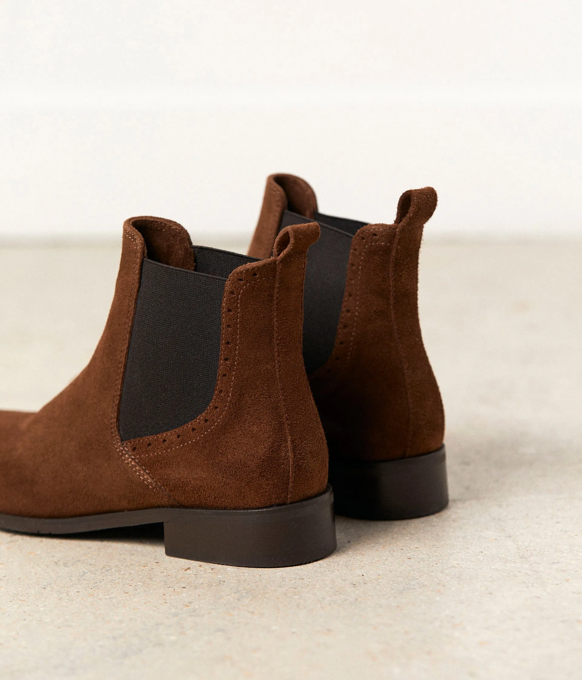 Chelsea boots marron Prune