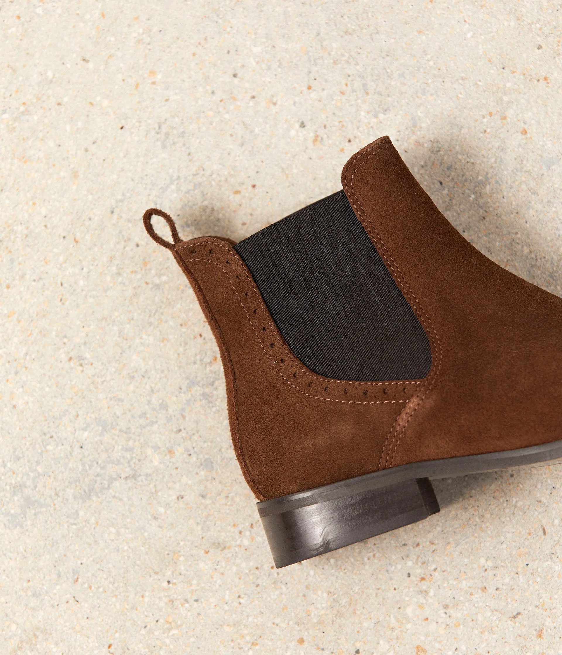 Chelsea boots marron Prune