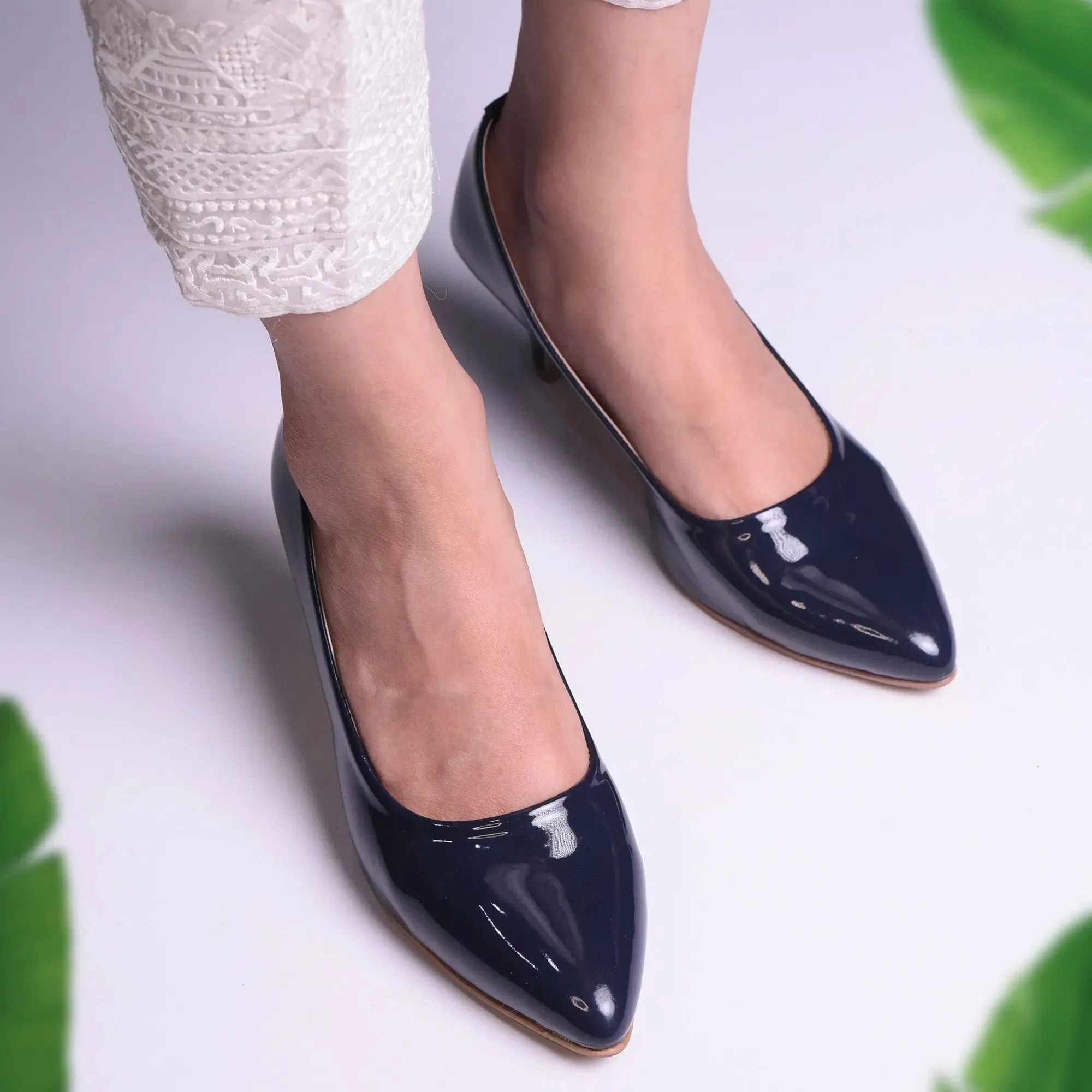 Classy Court Shoes Sea Green