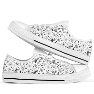 Coffee Club Kicks Women's Low Top Sneakers