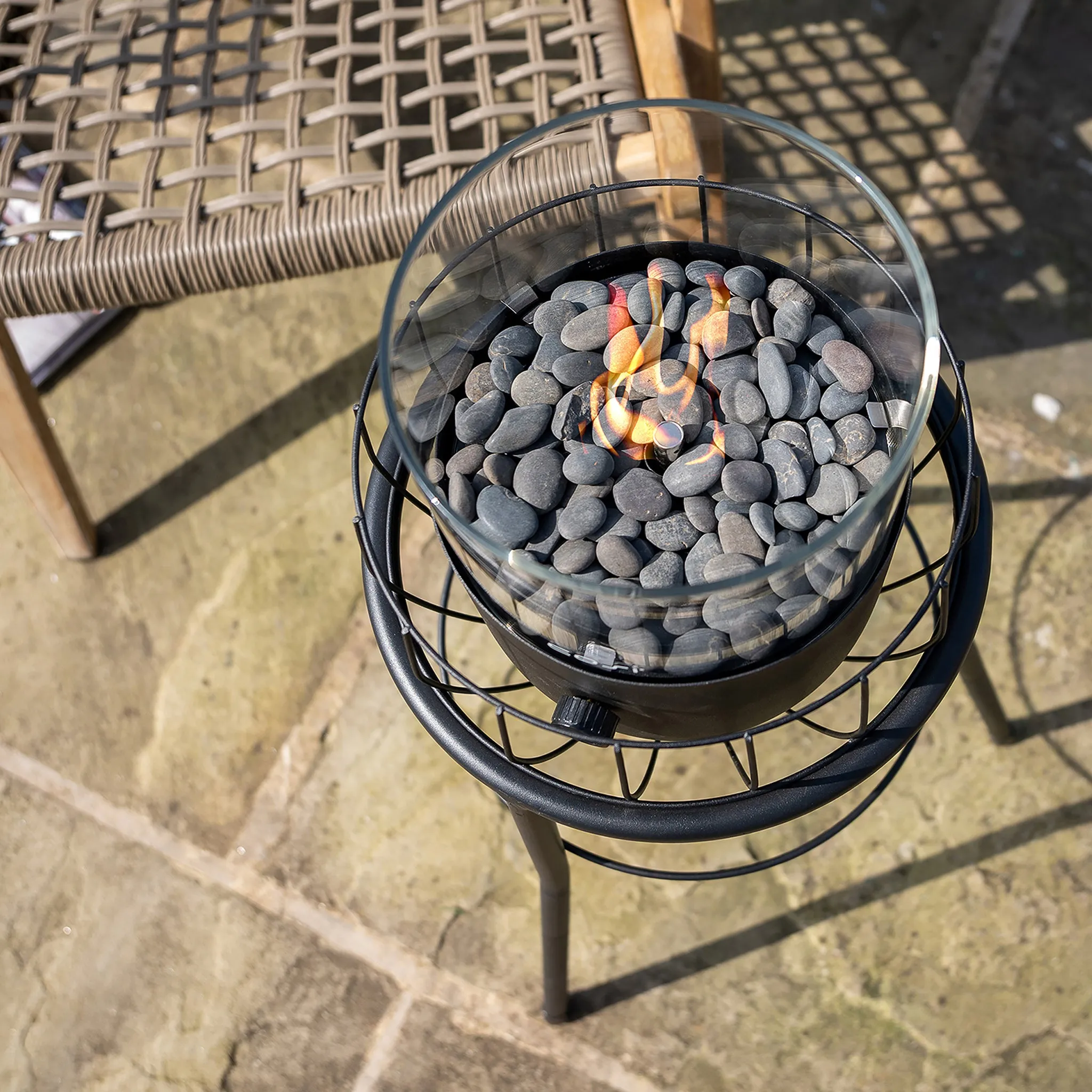 Cosiscoop Basket High Black Lantern