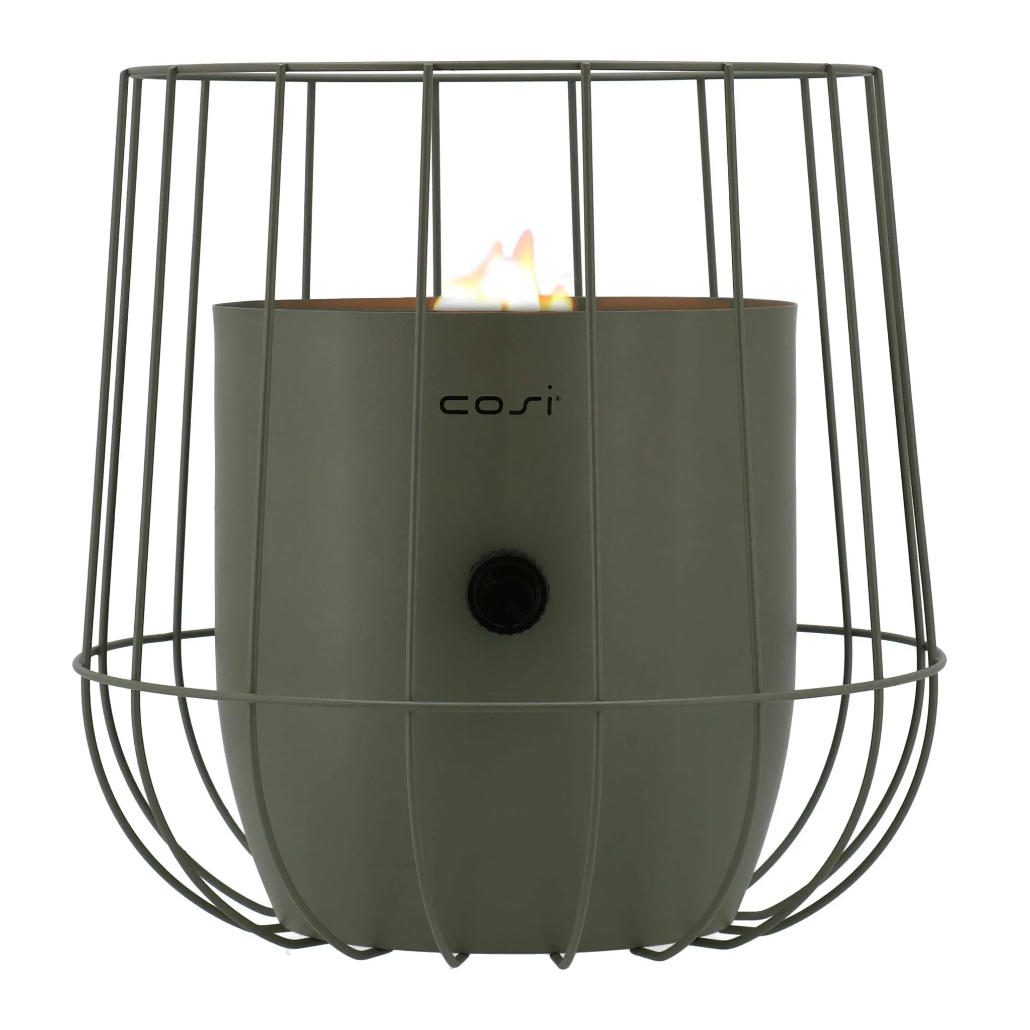 Cosiscoop Basket Lantern in Olive