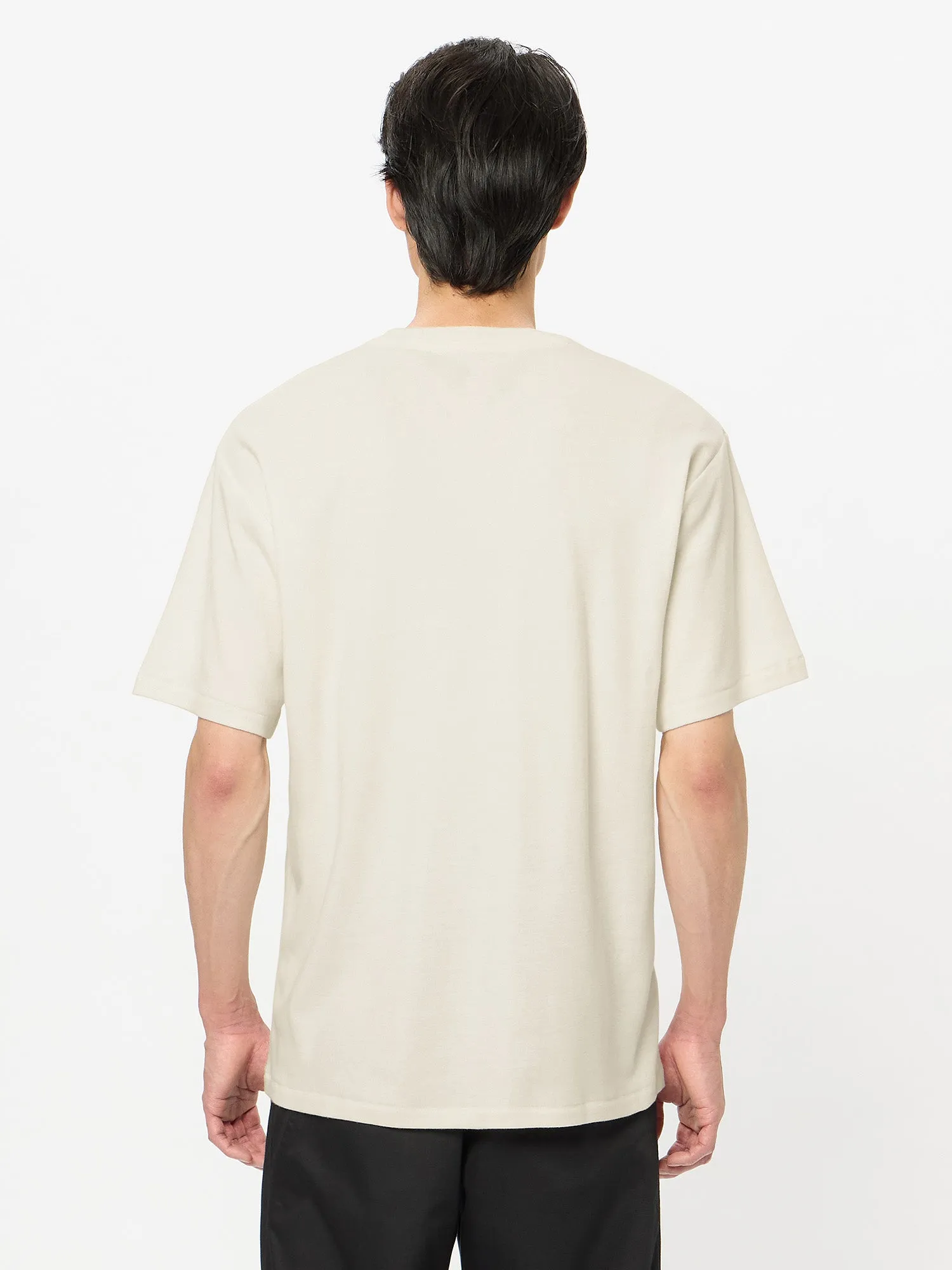 Cotton Covered Yarn Smooth T-shirt